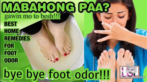 gamot sa mabahong paa|Gamot sa Mabahong Paa .